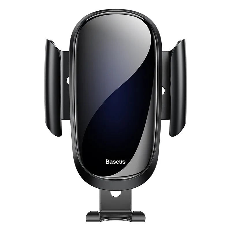 Universal smart car phone mount bracket in black, blue, or silvery colours with adjustable clamp