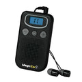 Personal digital hearing amplifier with background noise reduction in brilliant colour