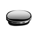 Bluetooth MP4 music player in black, blue or rose gold with OLED screen showing audio playback interface