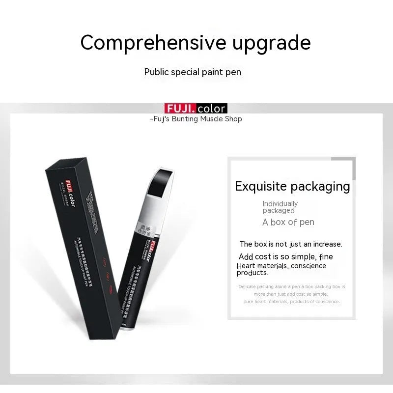 GL Vision X6X3 12ml automotive touch-up paint fixer pen in Ice Crystal White colour.