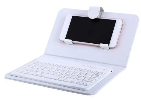 Bluetooth wireless keyboard protective case for tablets and mobile phones with 7-inch keyboard in multiple colours