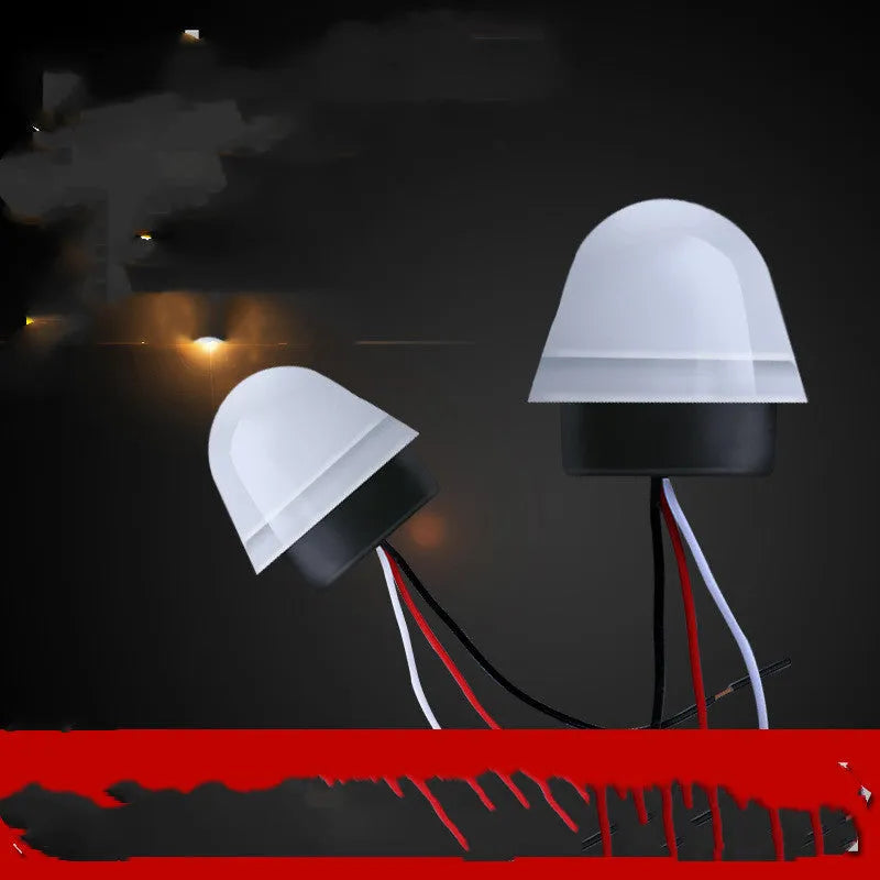 AS-20 series white automatic induction street lamp with 3-5 metre sensor range for 220V outdoor use