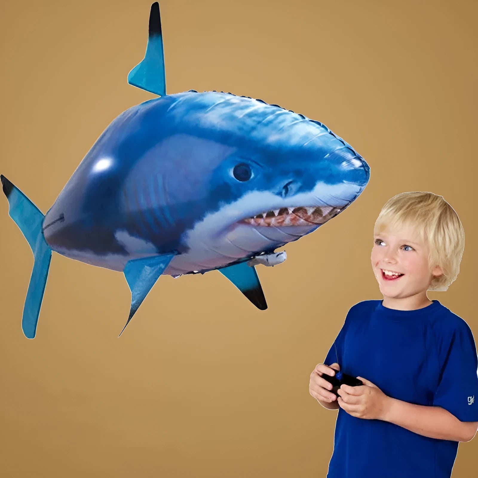 Remote control shark or clownfish helium balloon toy with infrared controller