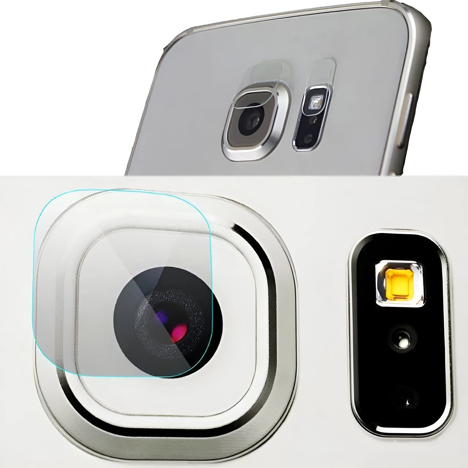 Tempered glass protective film for Samsung Galaxy S7edge S8 rear camera lens