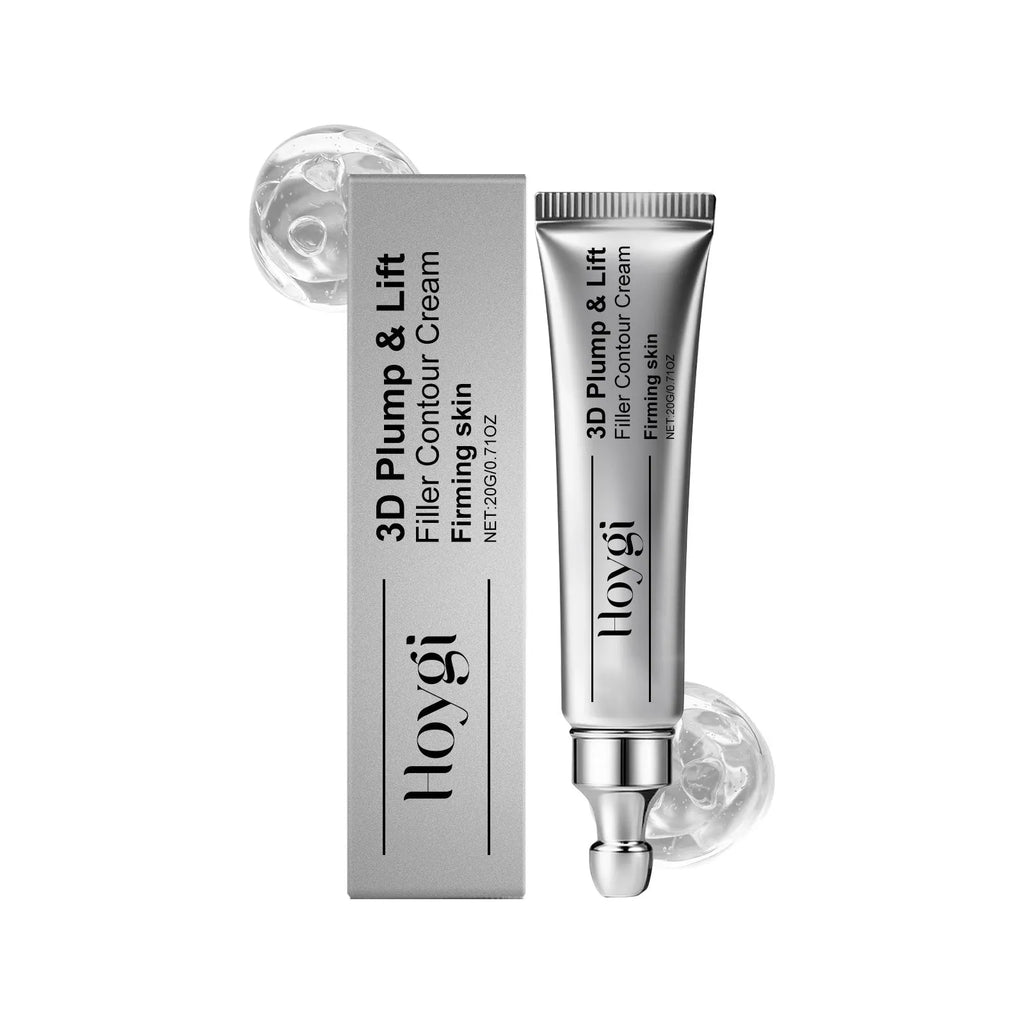 20g moisturising eye cream jar with ceramide and peptide formula measuring 3cm by 13.3cm