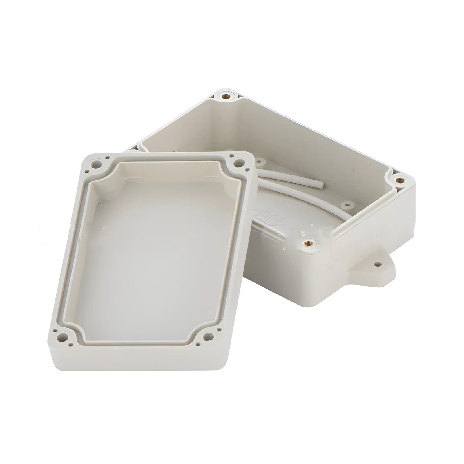 ABS plastic waterproof instrument enclosure for electrical components measuring 100x68x40 mm
