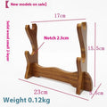 Chinese style solid wood wall bracket available in one, two, three, or four layer configurations.