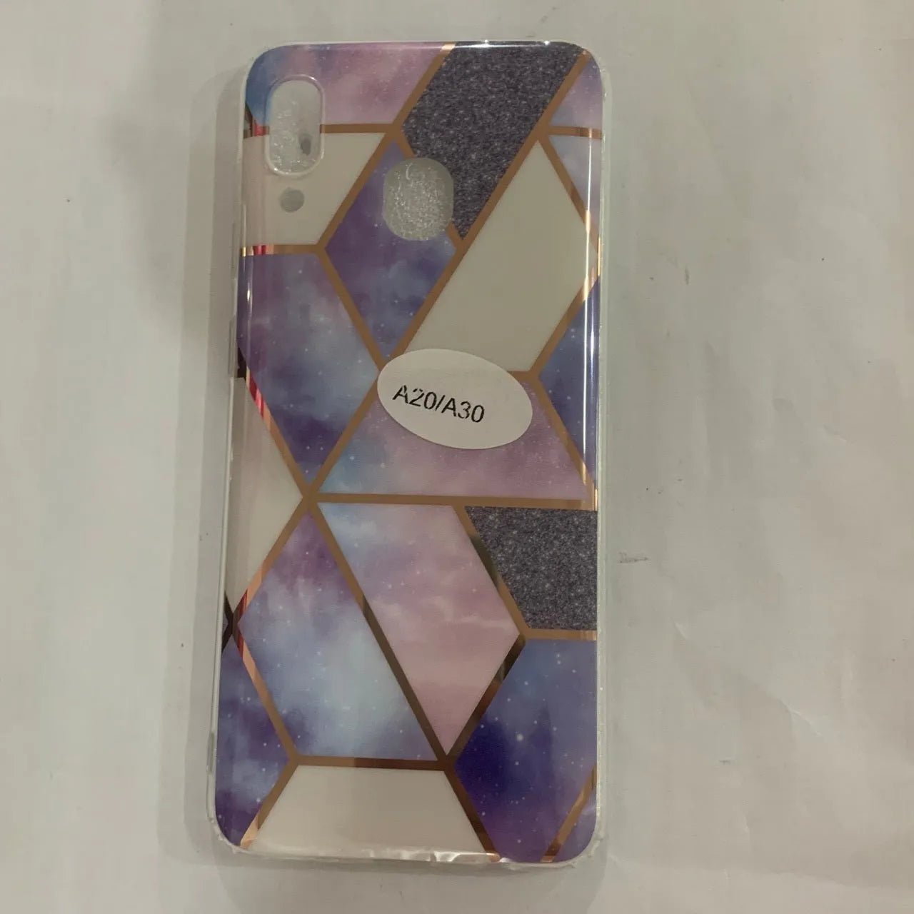 Electroplated marble Huawei phone case in TPU back cover design for Mate and P series smartphones