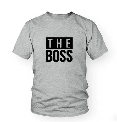 Men's loose fit round neck short sleeve t-shirt on a hanger, plain front for DIY printing.