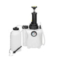 White 3L brake fluid reservoir tool for car brake servicing with copper, iron, and plastic construction
