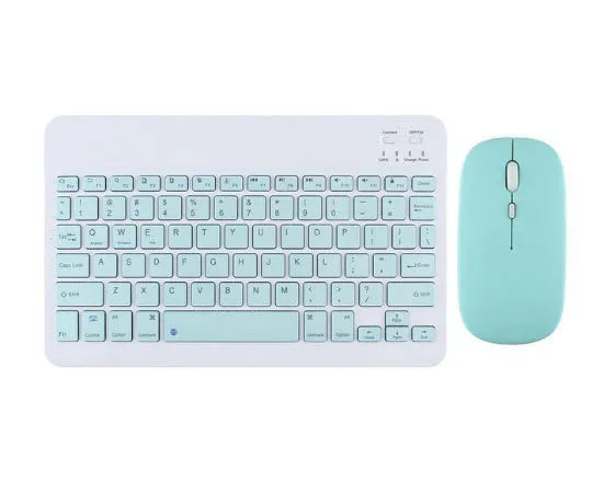 Bluetooth wireless keyboard for tablet PC in multiple colour options with USB charging cable