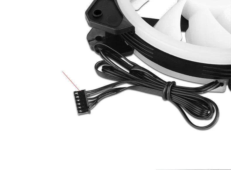12cm camouflage pattern RGB colour changing PC case cooling fan