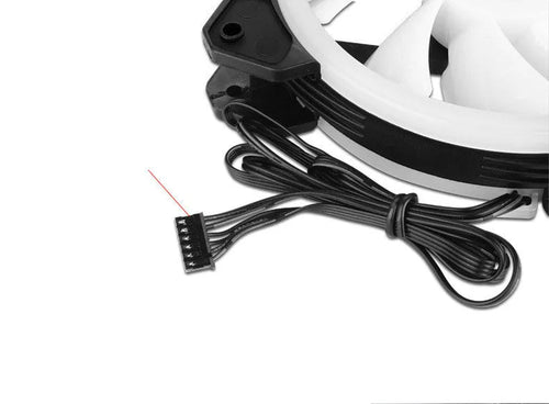 12cm camouflage pattern RGB colour changing PC case cooling fan