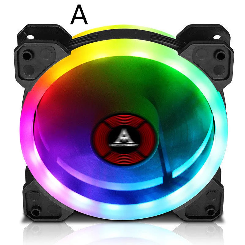 12cm camouflage pattern RGB colour changing PC case cooling fan