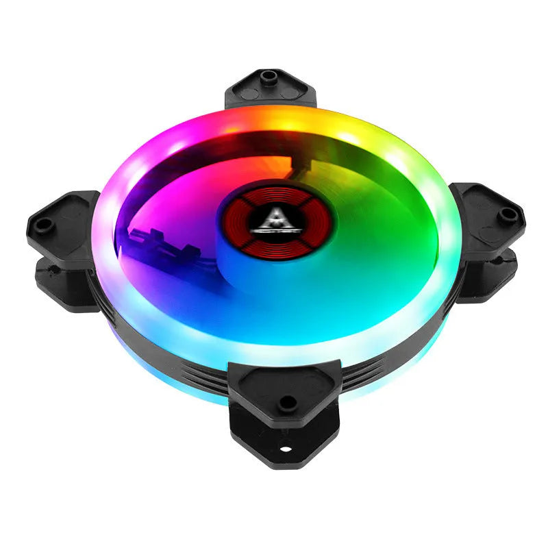 12cm camouflage pattern RGB colour changing PC case cooling fan