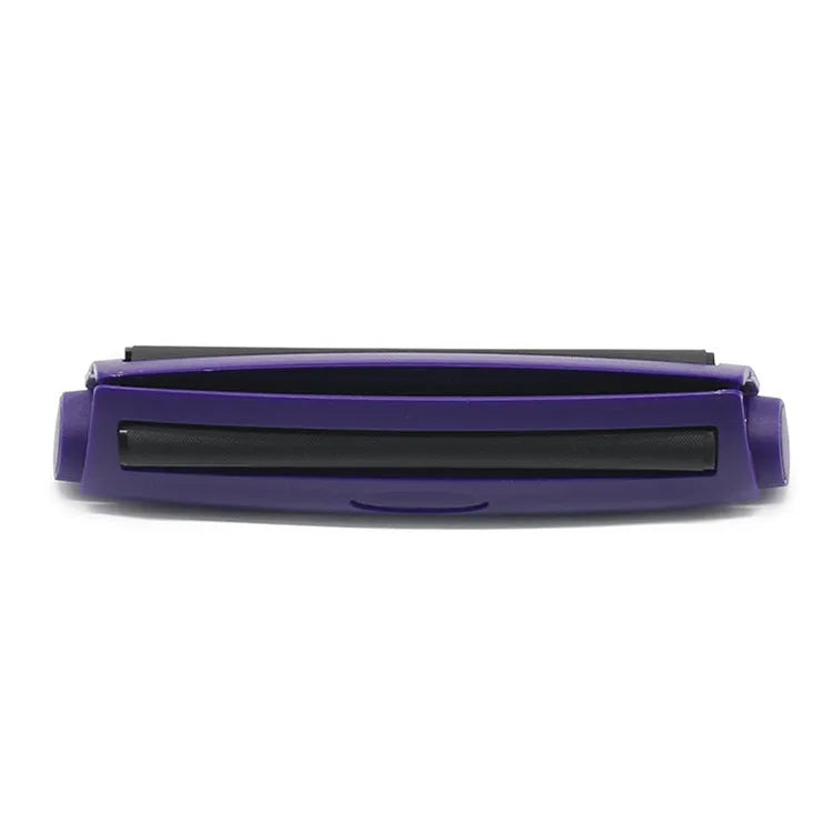Manual plastic cigarette maker in six colours: black, white, blue, purple, yellow, green.