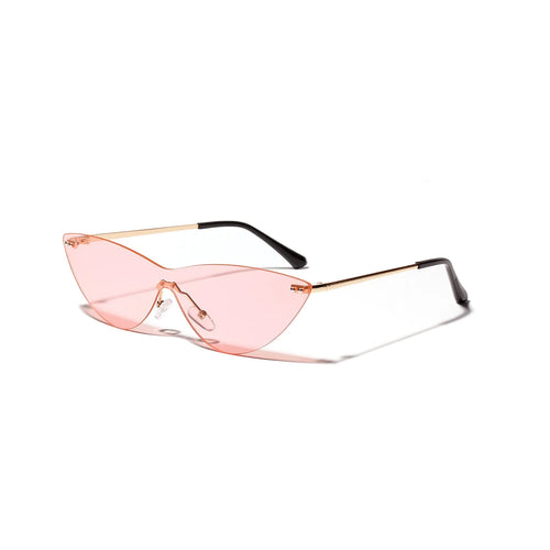 Brown vintage-style adult sunglasses with metal frame and UV400 lenses