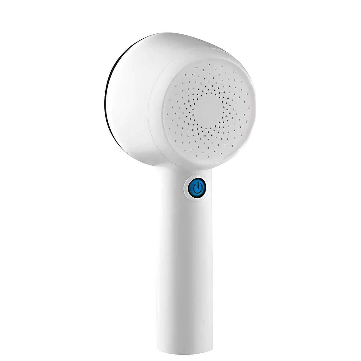White rechargeable clothes shaver for removing bobbles from jerseys and knitwear fabrics