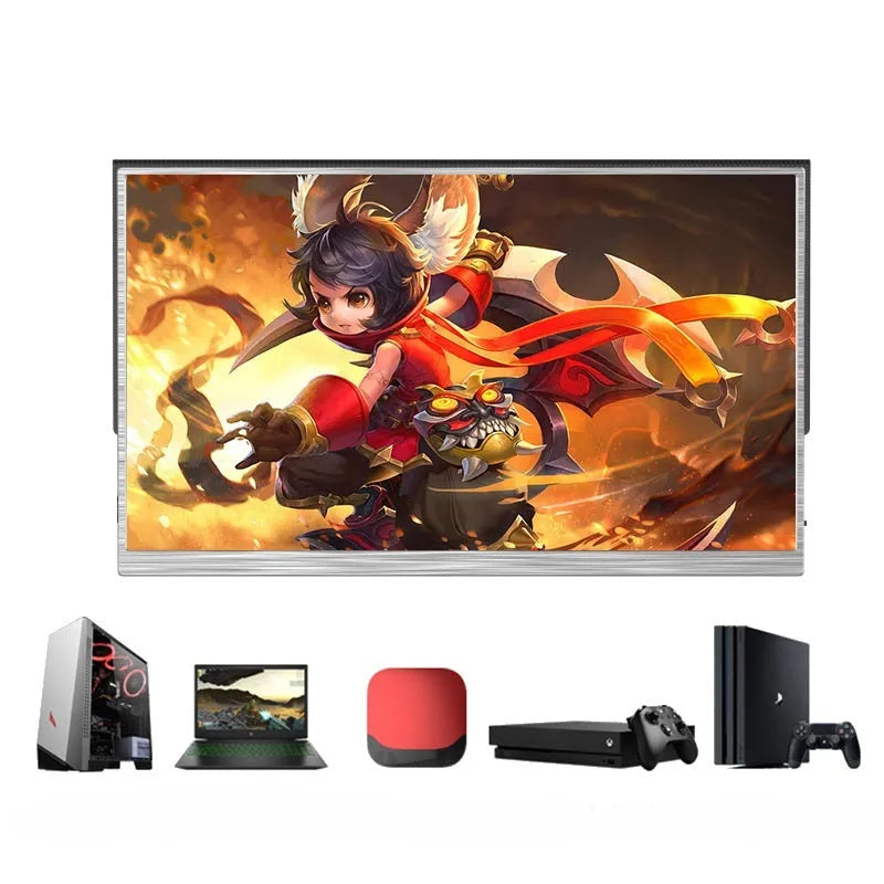 15-inch ultra-thin portable monitor with Full HD display for gaming consoles