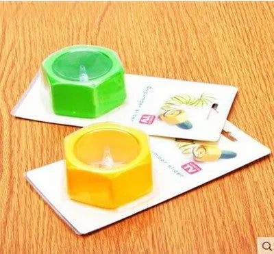 Yellow and green food-grade ABS plastic spiral vegetable cutter for slicing cucumbers