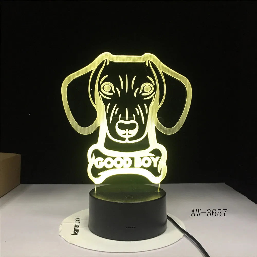 Colourful gradient remote control LED table lamp with acrylic shade and USB cable