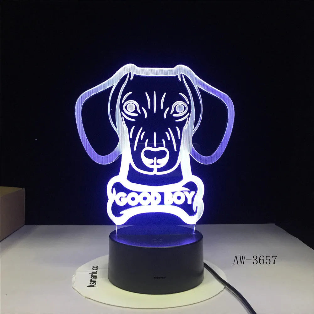 Colourful gradient remote control LED table lamp with acrylic shade and USB cable