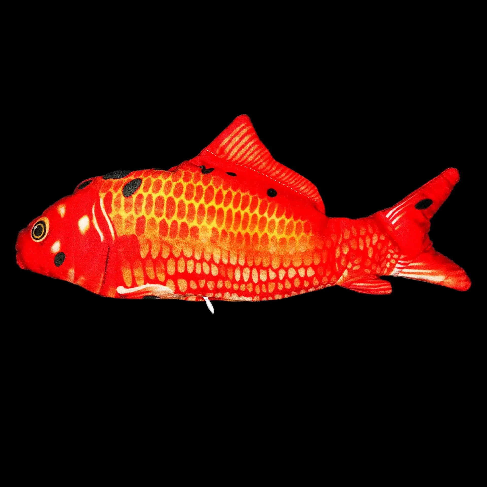 30cm electronic jumping fish cat toy with USB cable in multicolour fish designs