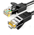 UGREEN CAT6 network cable, 2 metres, black, gigabit Ethernet lead for 1000Mbps broadband
