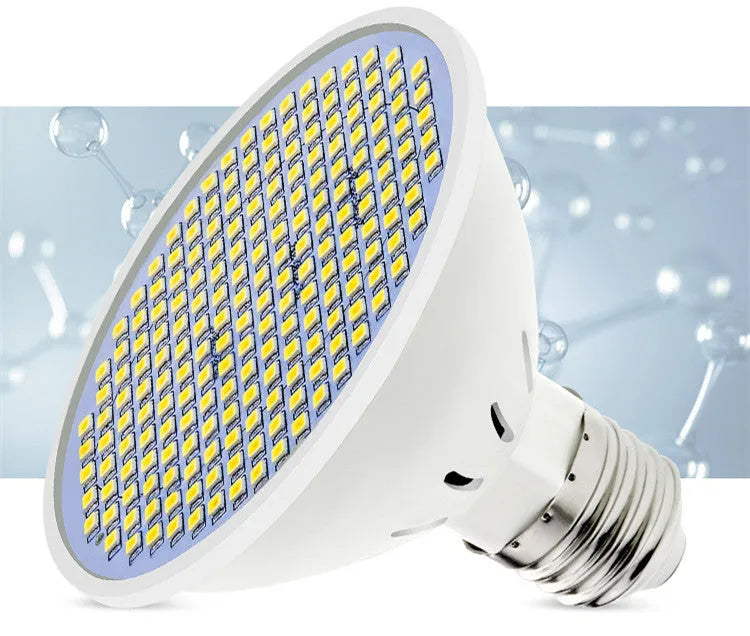 E27 LED bulb with warm white and cool white colour temperature options for household lighting