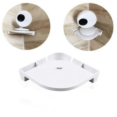 White 3.5 inch digital wireless baby monitor with camera unit on display stand