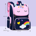 Primary school bag for years 1-6 in royal blue, lightweight polyester construction with printing options