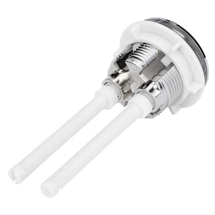 ABS plastic double-button toilet tank flushing mechanism with 38mm installation size
