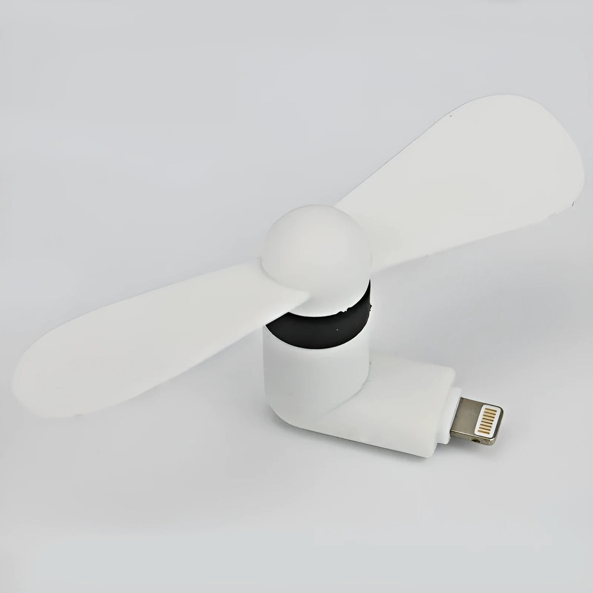 iPhone-compatible USB mini desk fan with rotary switch in multiple colours