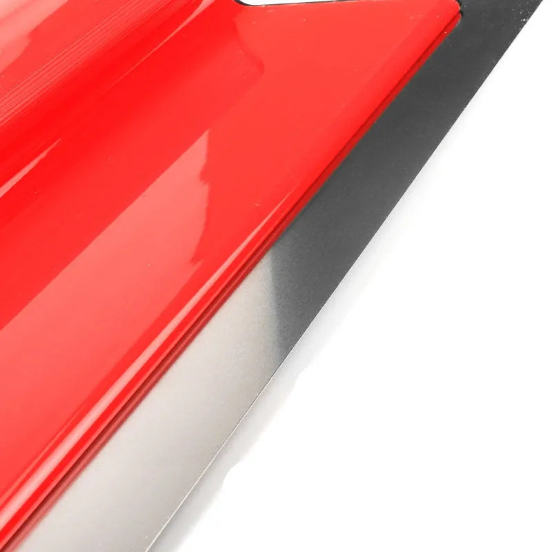 Grey 40cm leveling scraper tool with 0.2mm blade thickness for putty and wallpaper application