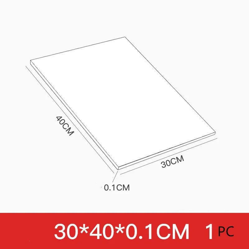 Chevron foam board in black or white, 1-18mm thick, sizes 20x30cm to 122x122cm for DIY and model making