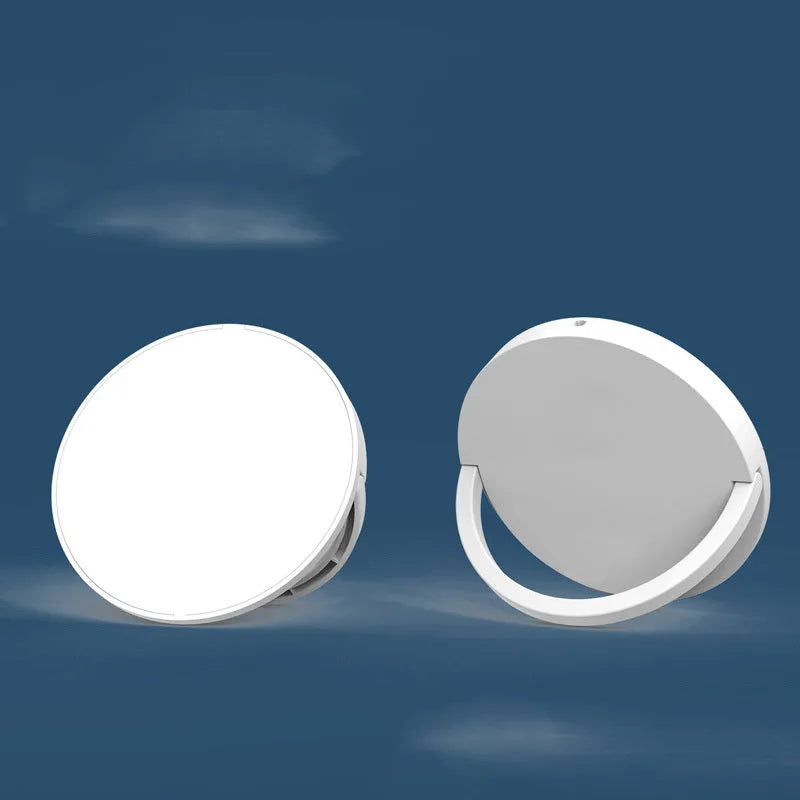 Black and white mobile phone wireless charging bracket with magnetic design and Type-C connector