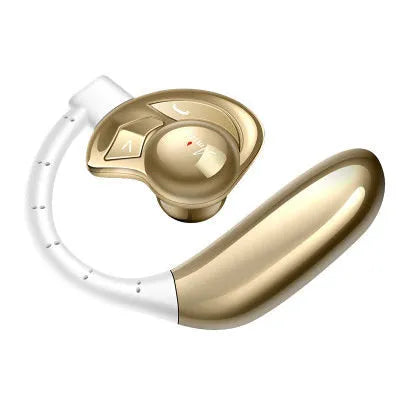 Emini UFO Painless Bluetooth Headset hanging ear type single ear Bluetooth 5.0 in Gun Black or Gold
