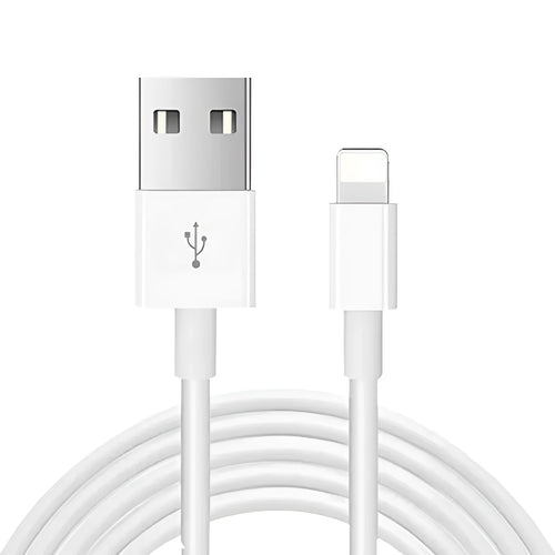 White 20W USB-C PD fast wall charger with 1 metre cable for iPhone and iPad