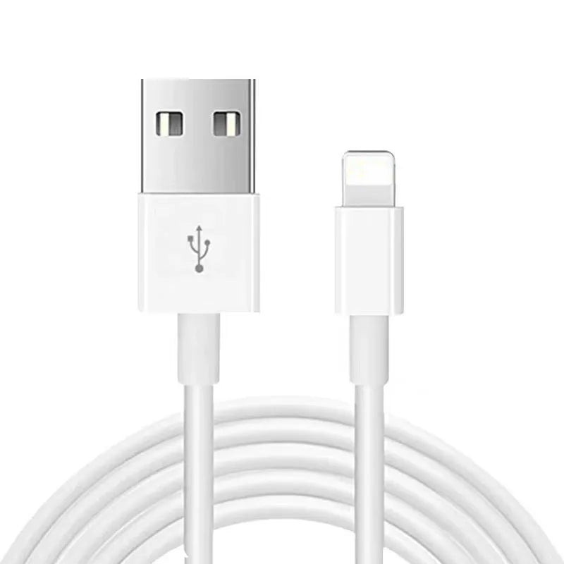 White 20W USB-C PD fast wall charger with 1 metre cable for iPhone and iPad