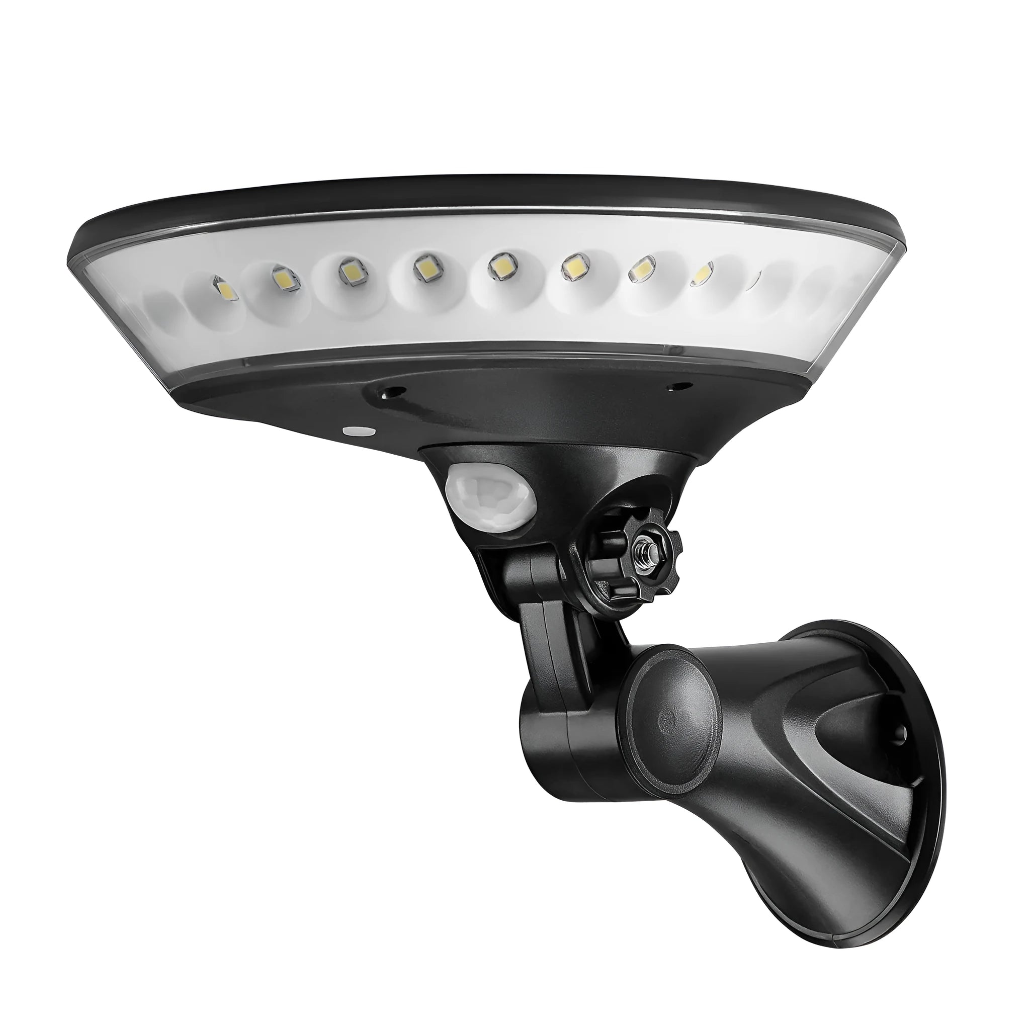360 degree luminous solar light body with ABS casing and motion sensor