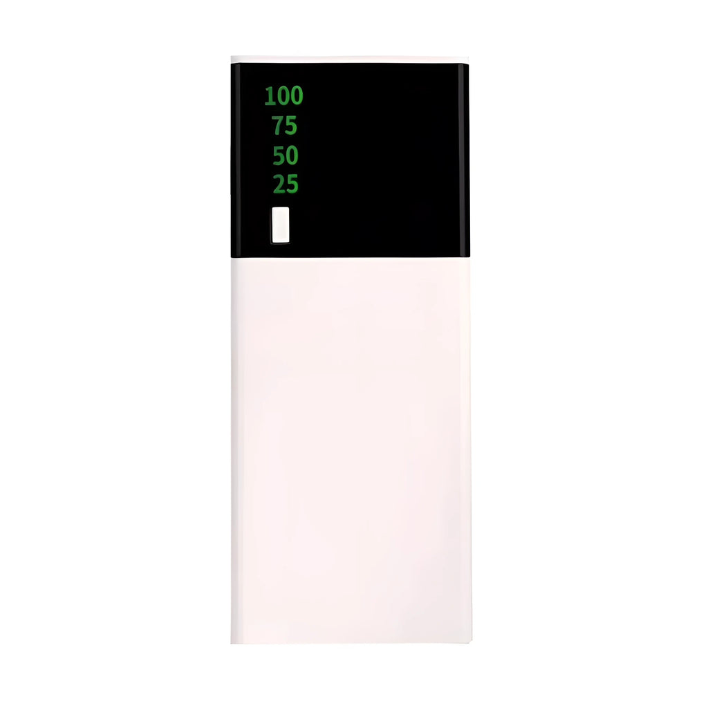 Black rice design 20000mAh power bank portable charger with aluminium shell battery
