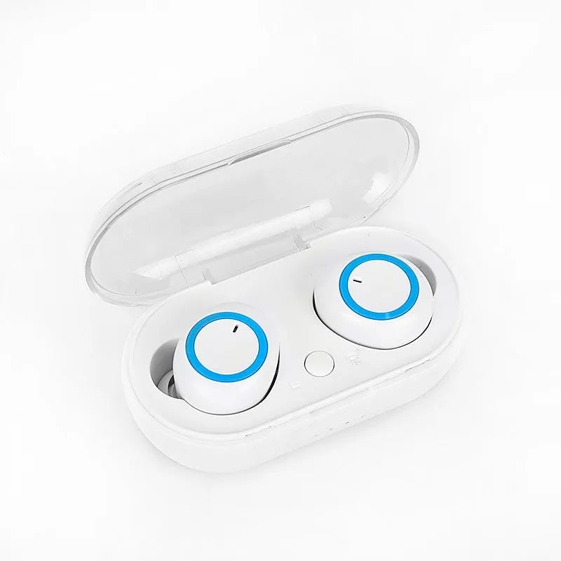 Wireless Bluetooth stereo earbuds in multiple colour options with earplug-type design