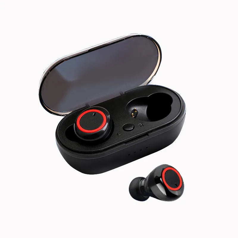 Wireless Bluetooth stereo earbuds in multiple colour options with earplug-type design