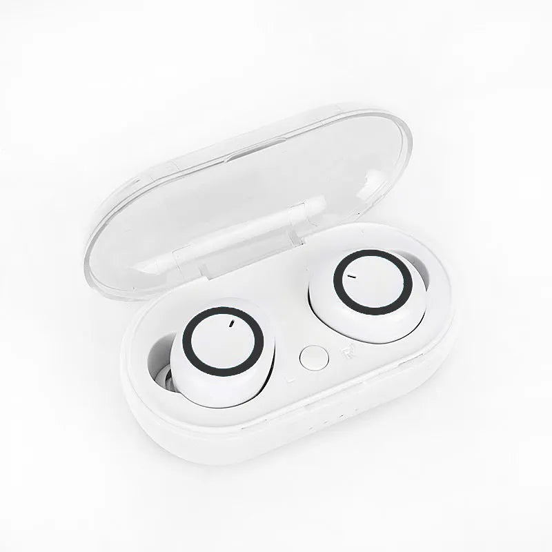 Wireless Bluetooth stereo earbuds in multiple colour options with earplug-type design