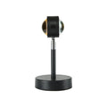 Black USB dual-head sunset rainbow projection lamp with touch switch and colour changing LED