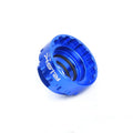 Blue aluminium alloy 12-speed direct mount disc removal wrench for bicycle brake systems