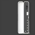 Hard protective case for Apple Pencil 1st and 2nd Generation with accessory compartment