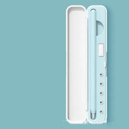Hard protective case for Apple Pencil 1st and 2nd Generation with accessory compartment
