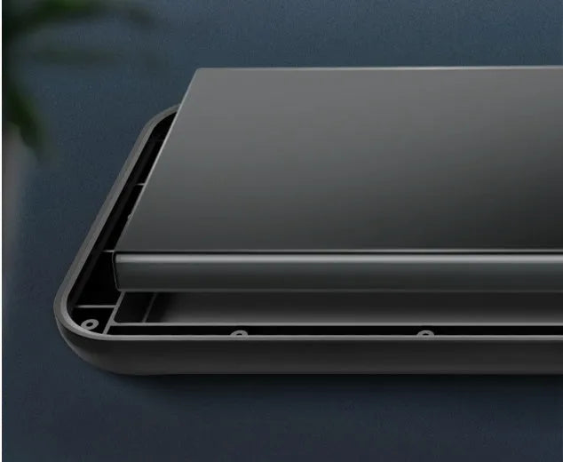 Black ultra-thin TPU soft bag wireless back clip battery case for iPhone 12 models showing clip and USB ports.