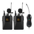 Black Little Bee X3 wireless lavalier microphone with integrated clothing clip.